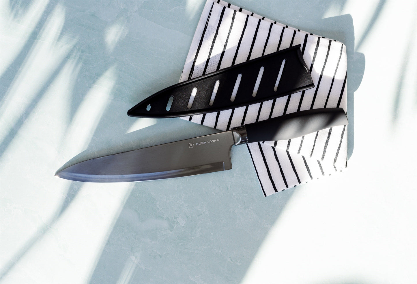 Titan 8 inch Chef Knife - Black