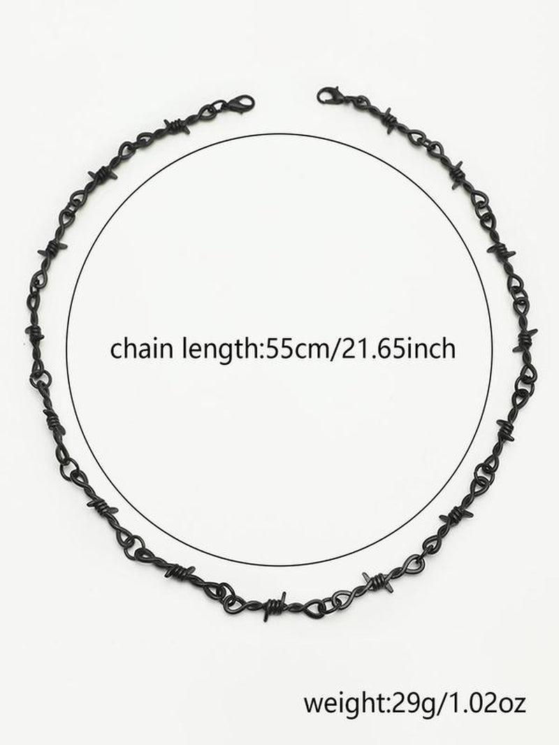 Vintage Street Style Chunky Chain Necklace