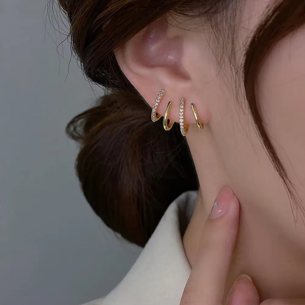 Velira™ LuxeClaw Stud Set – Chic 2025 Elegance in Every Detail