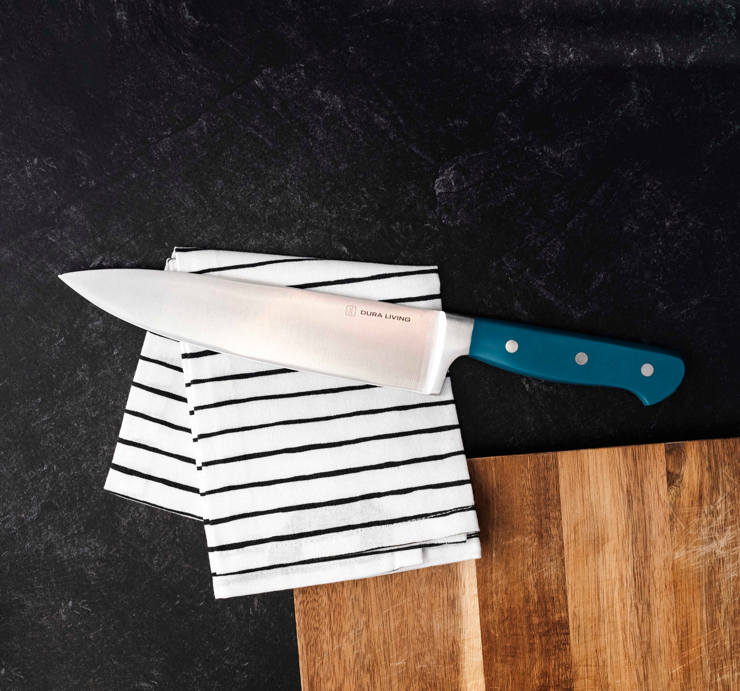Superior 4 Piece Kitchen Knife set - Royal Blue